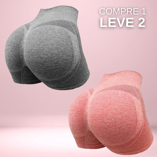 Compre 1 Leve 2 - Short Premium Push Up + FRETE GRÁTIS HOJE