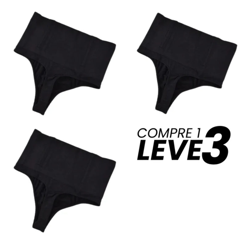 Calcinha Modeladora Slim Shape - Compre 1 e Leve 3