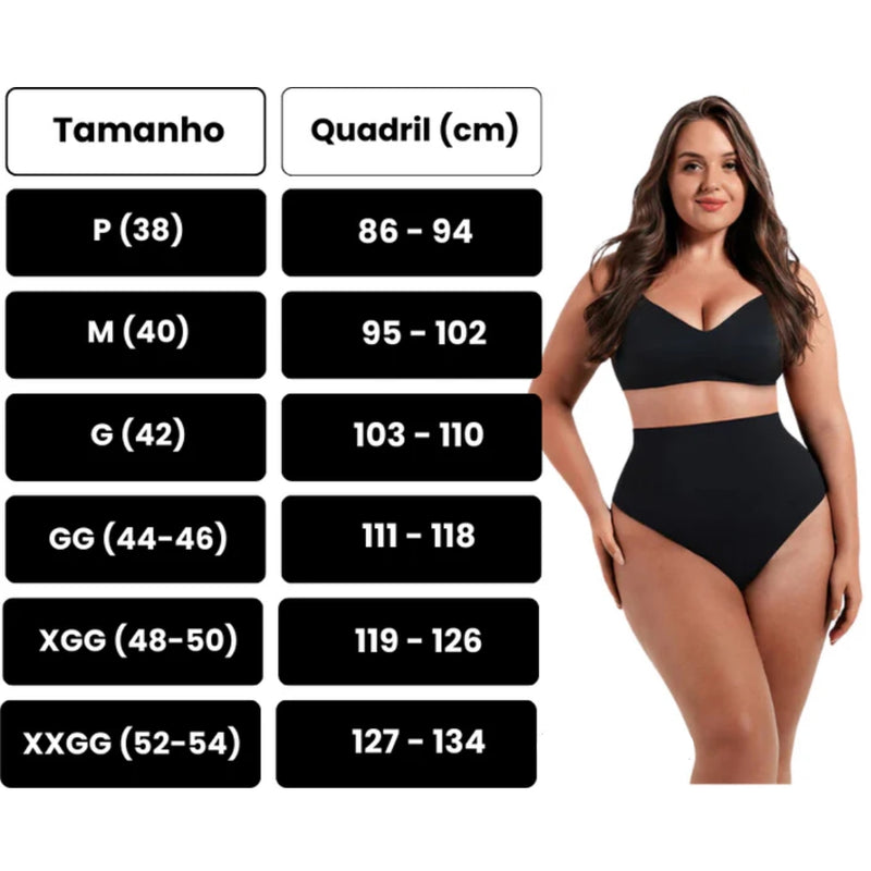 Calcinha Modeladora Slim Shape - Compre 1 e Leve 3