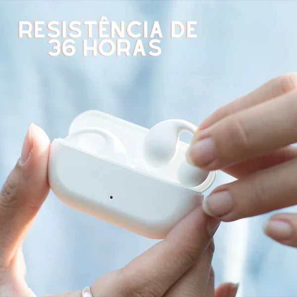 Fones de Ouvido Sem Fio por Condução Óssea Bluetooth - Lançamento 2023