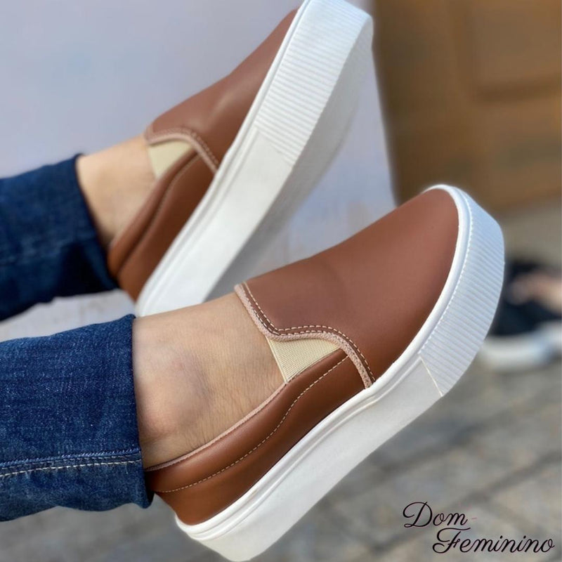 Sapatenis Casual Flatform +Confort