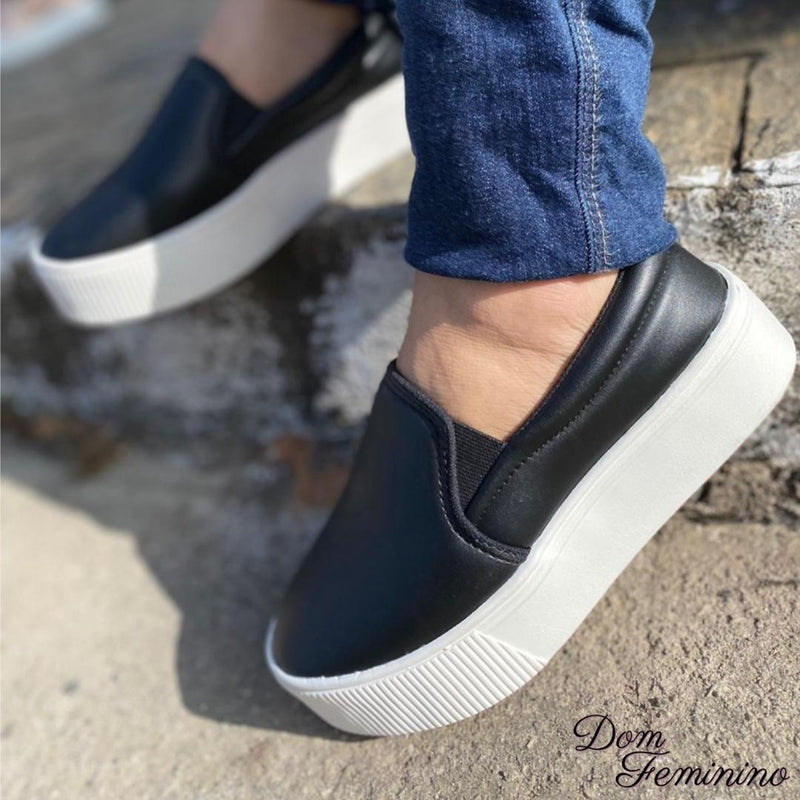 Sapatenis Casual Flatform +Confort