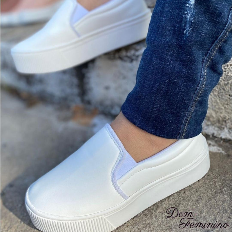 Sapatenis Casual Flatform +Confort