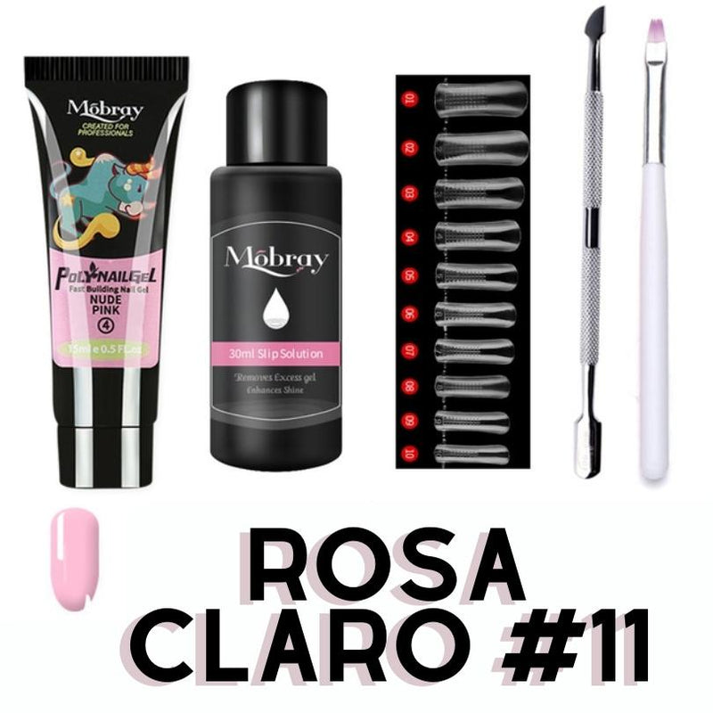 Kit Unhas Polygel Alongamento Perfeito - Compre 1 Leve 5