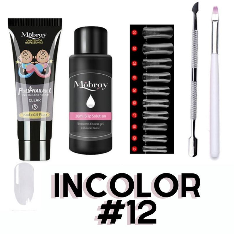 Kit Unhas Polygel Alongamento Perfeito - Compre 1 Leve 5