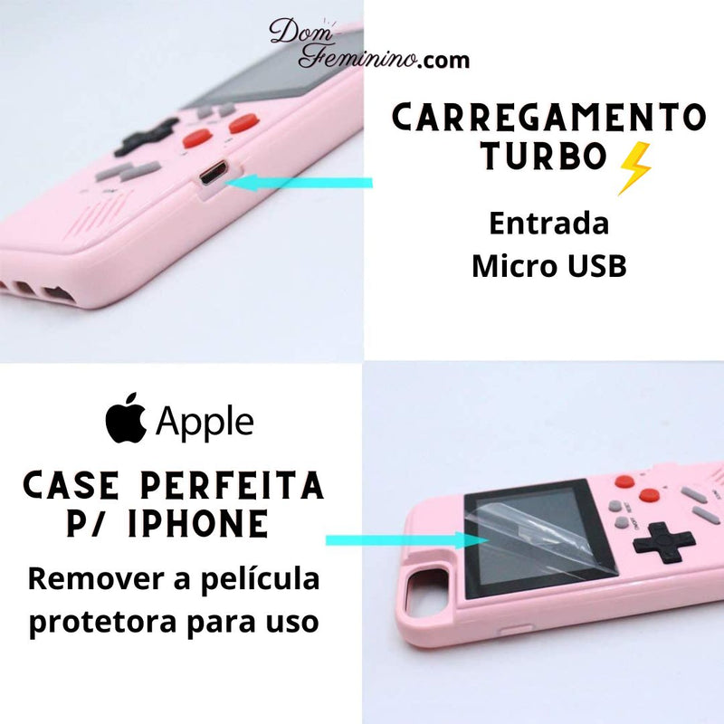 Capinha Retrocase® para iPhone / Oferta Só Hoje + BRINDE EXCLUSIVO