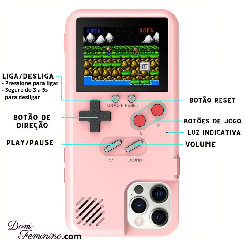 Capinha Retrocase® para iPhone / Oferta Só Hoje + BRINDE EXCLUSIVO