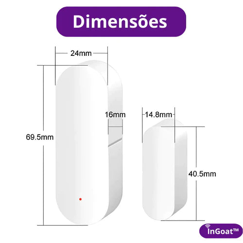 InGoat® - Sensor Inteligente Multifunções + Brinde Exclusivo